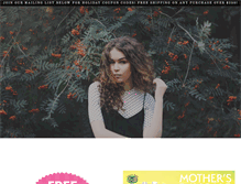 Tablet Screenshot of essencedebeaute.com